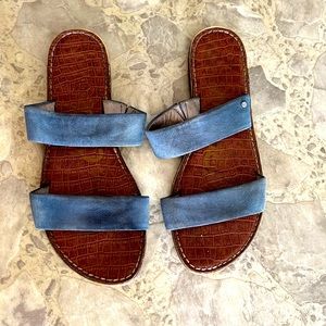Sam Edelman genuine leather slides, 9.5